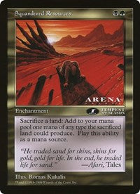 Squandered Resources (39881) (Oversized) [Oversize Cards] | Odin's Place
