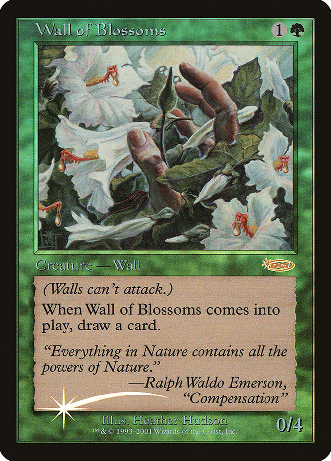Wall of Blossoms (5) [Friday Night Magic 2002] | Odin's Place