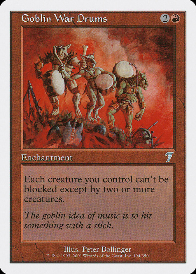 Goblin War Drums (194) [Seventh Edition] | Odin's Place