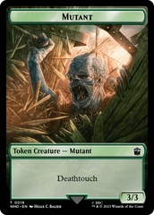 Alien Rhino // Mutant Double-Sided Token [Doctor Who Tokens] | Odin's Place