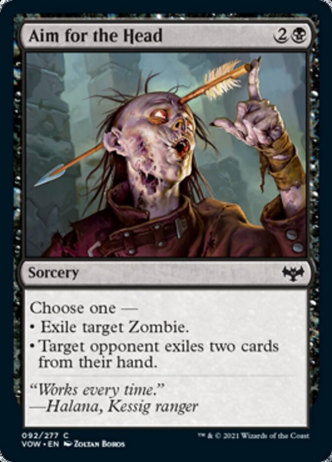 Aim for the Head [Innistrad: Crimson Vow] | Odin's Place