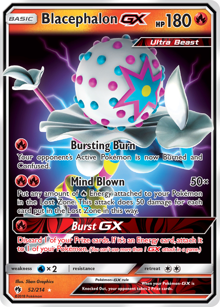 Blacephalon GX (52/214) [Sun & Moon: Lost Thunder] | Odin's Place