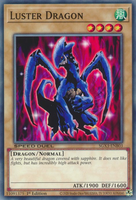 Luster Dragon [SGX3-ENB03] Common | Odin's Place