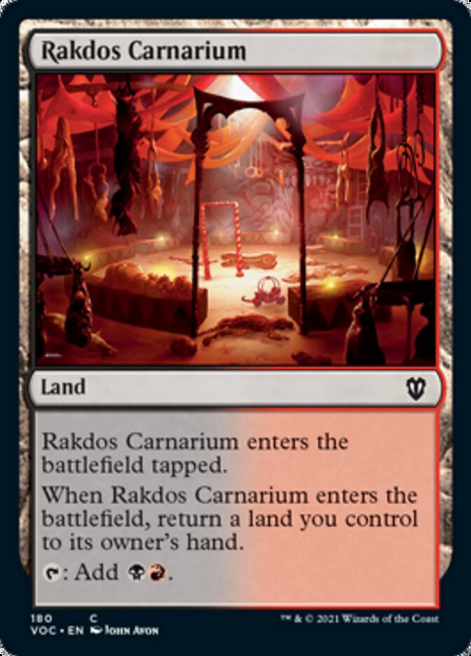 Rakdos Carnarium [Innistrad: Crimson Vow Commander] | Odin's Place