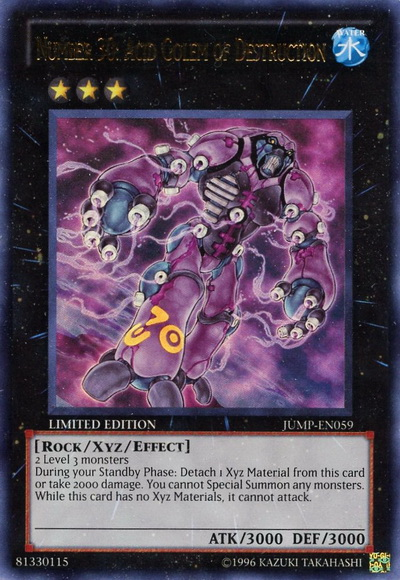 Number 30: Acid Golem of Destruction [JUMP-EN059] Ultra Rare | Odin's Place