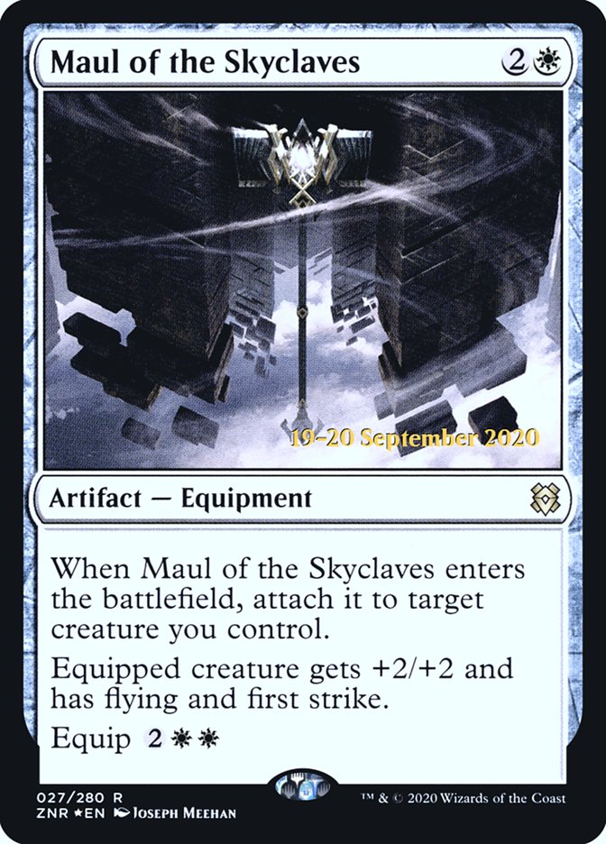 Maul of the Skyclaves [Zendikar Rising Prerelease Promos] | Odin's Place