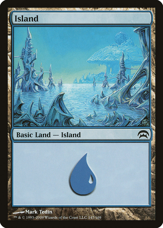 Island (147) [Planechase] | Odin's Place