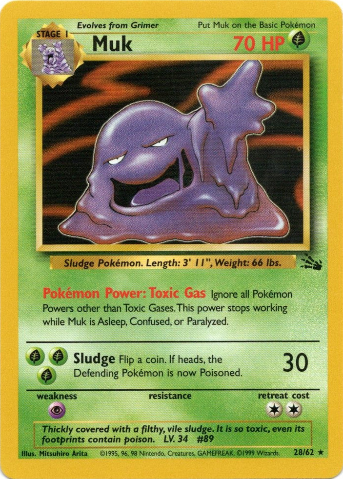 Muk (28/62) [Fossil Unlimited] | Odin's Place