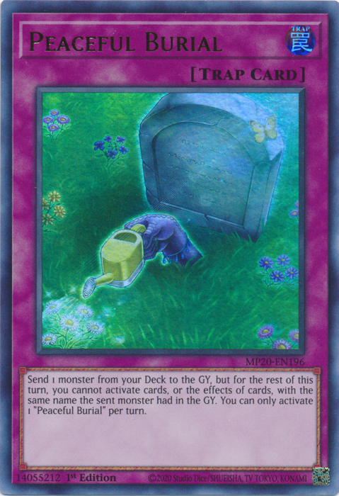 Peaceful Burial [MP20-EN196] Ultra Rare | Odin's Place