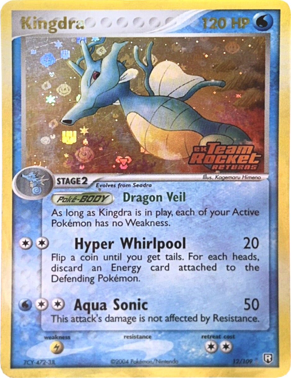 Kingdra (12/109) (Stamped) [EX: Team Rocket Returns] | Odin's Place
