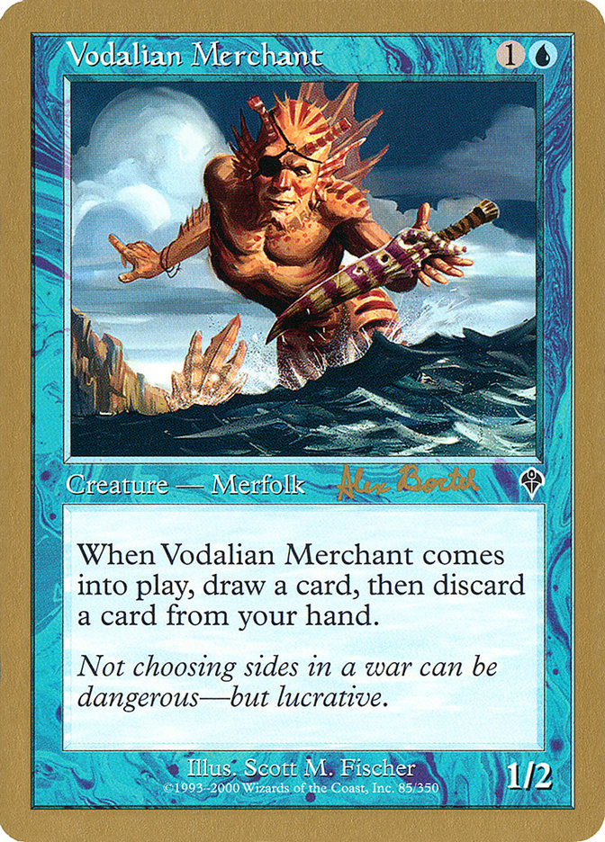 Vodalian Merchant (Alex Borteh) [World Championship Decks 2001] | Odin's Place