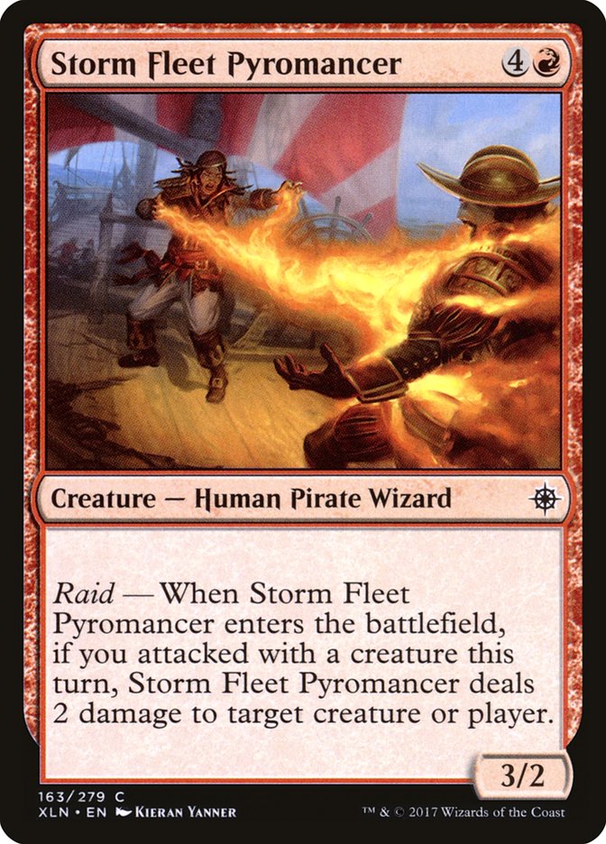 Storm Fleet Pyromancer (163) [Ixalan] | Odin's Place