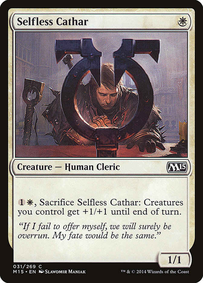 Selfless Cathar (31) [Magic 2015] | Odin's Place