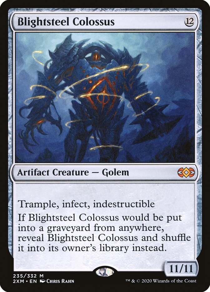 Blightsteel Colossus [Double Masters] | Odin's Place