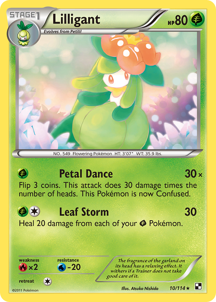 Lilligant (10/114) [Black & White: Base Set] | Odin's Place