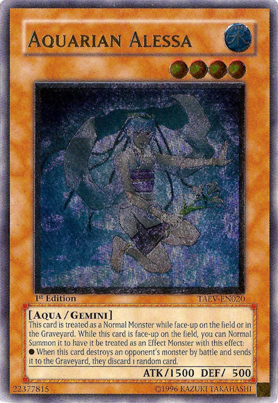 Aquarian Alessa [TAEV-EN020] Ultimate Rare | Odin's Place