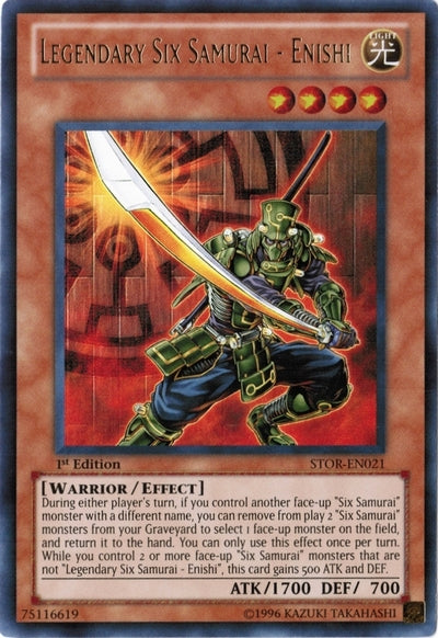 Legendary Six Samurai - Enishi [STOR-EN021] Ultra Rare | Odin's Place