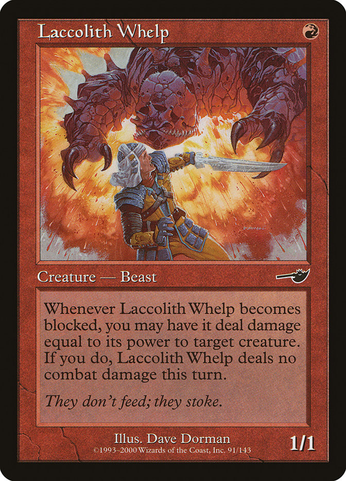 Laccolith Whelp (91) [Nemesis] | Odin's Place
