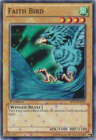 Faith Bird [SP13-EN039] Starfoil Rare | Odin's Place