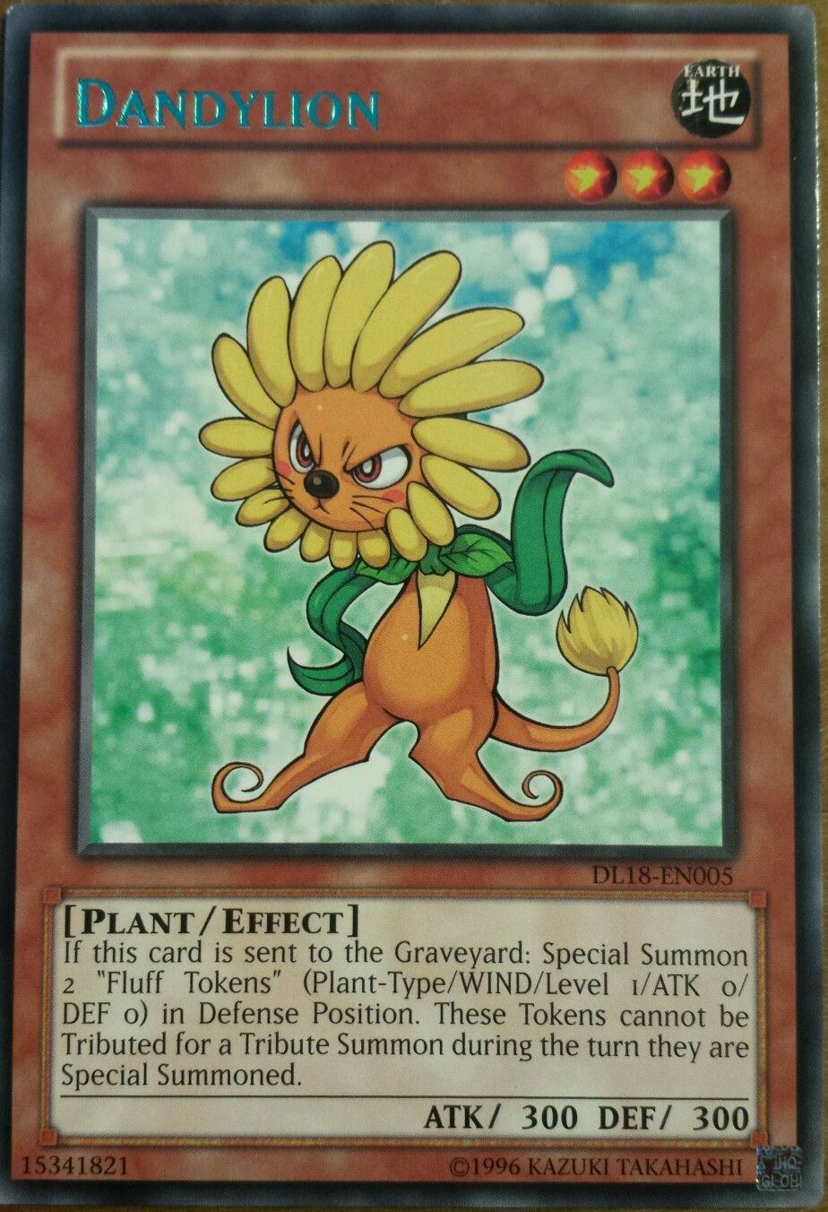 Dandylion (Green) [DL18-EN005] Rare | Odin's Place