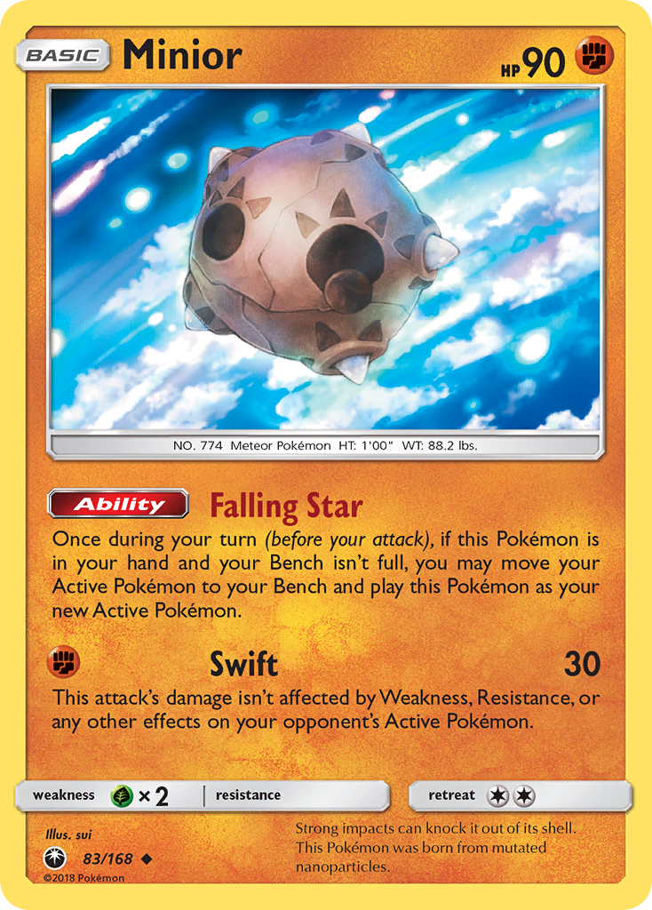 Minior (83/168) [Sun & Moon: Celestial Storm] | Odin's Place