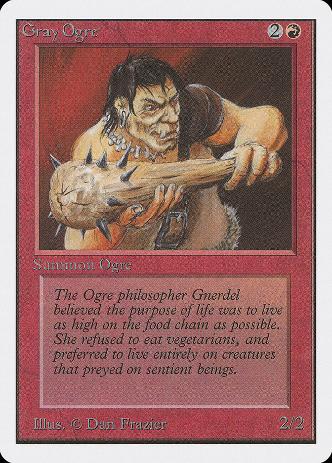Gray Ogre (157) [Unlimited Edition] | Odin's Place