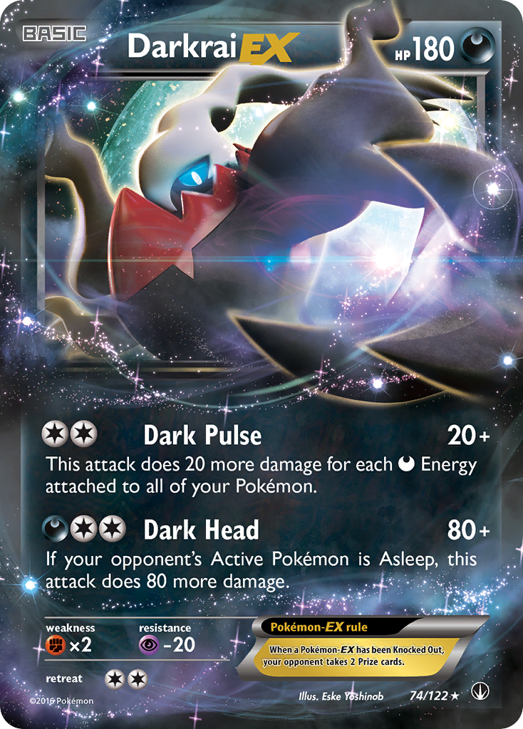 Darkrai EX (74/122) [XY: BREAKpoint] | Odin's Place
