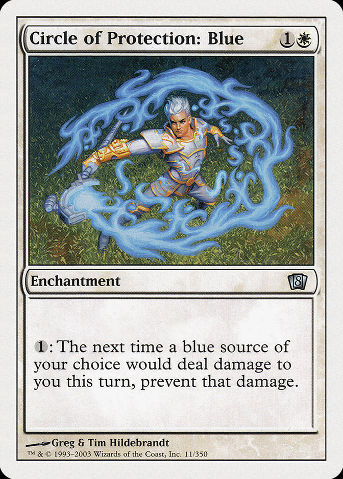 Circle of Protection: Blue (11) [Eighth Edition] | Odin's Place