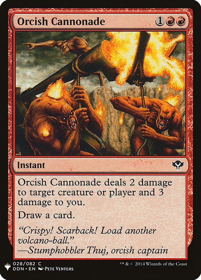 Orcish Cannonade [Mystery Booster] | Odin's Place