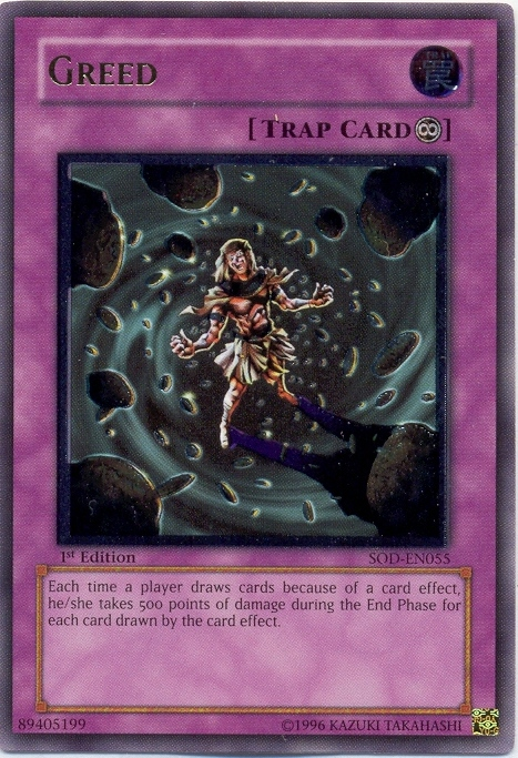 Greed [SOD-EN055] Ultimate Rare | Odin's Place
