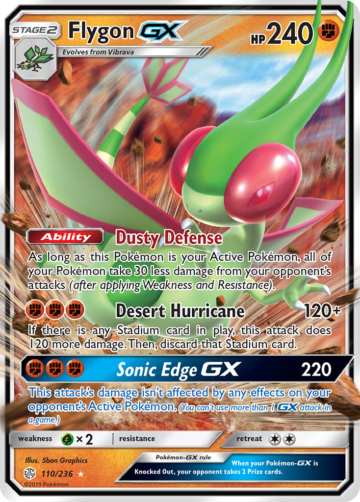 Flygon GX (110/236) [Sun & Moon: Cosmic Eclipse] | Odin's Place