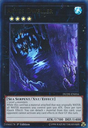 Abyss Dweller [DUDE-EN016] Ultra Rare | Odin's Place