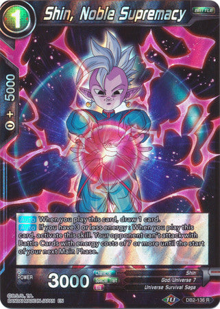 Shin, Noble Supremacy (DB2-136) [Divine Multiverse] | Odin's Place