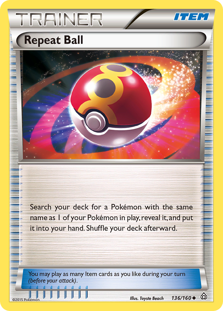 Repeat Ball (136/160) [XY: Primal Clash] | Odin's Place
