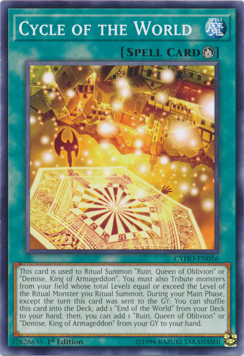 Cycle of the World [CYHO-EN056] Common | Odin's Place