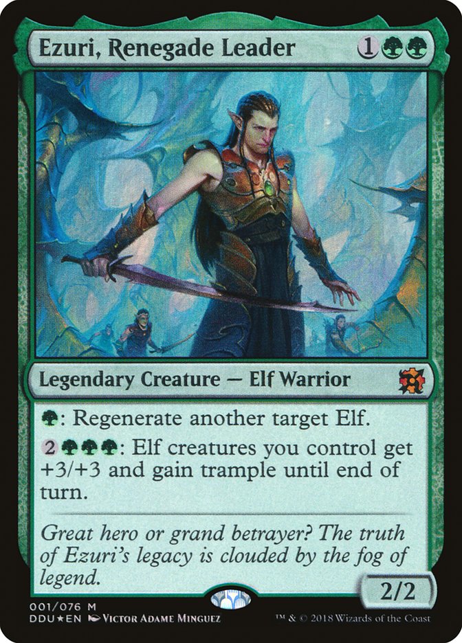 Ezuri, Renegade Leader (1) [Duel Decks: Elves vs. Inventors] | Odin's Place