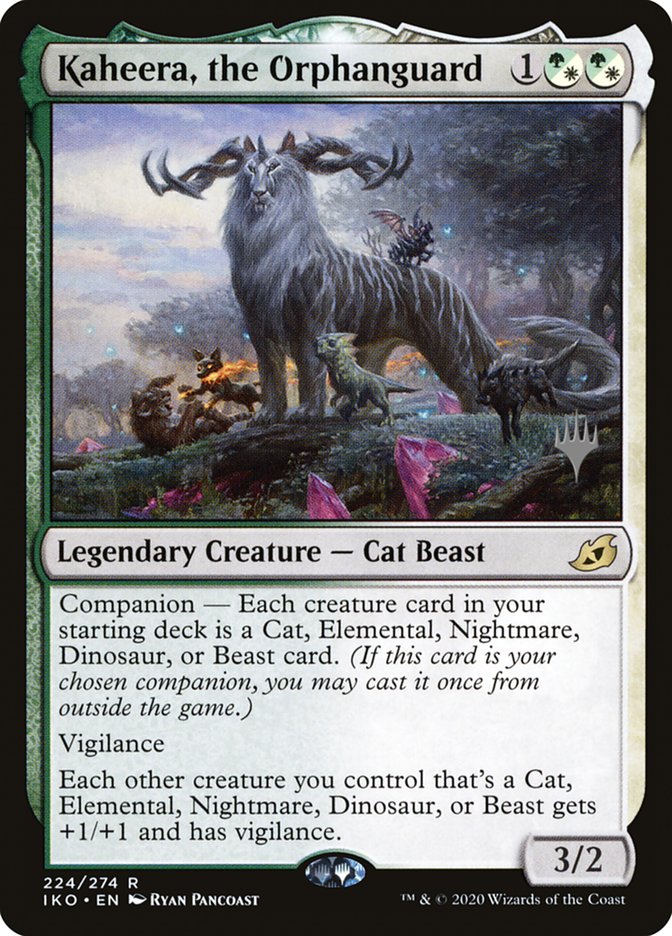 Kaheera, the Orphanguard (Promo Pack) [Ikoria: Lair of Behemoths Promos] | Odin's Place