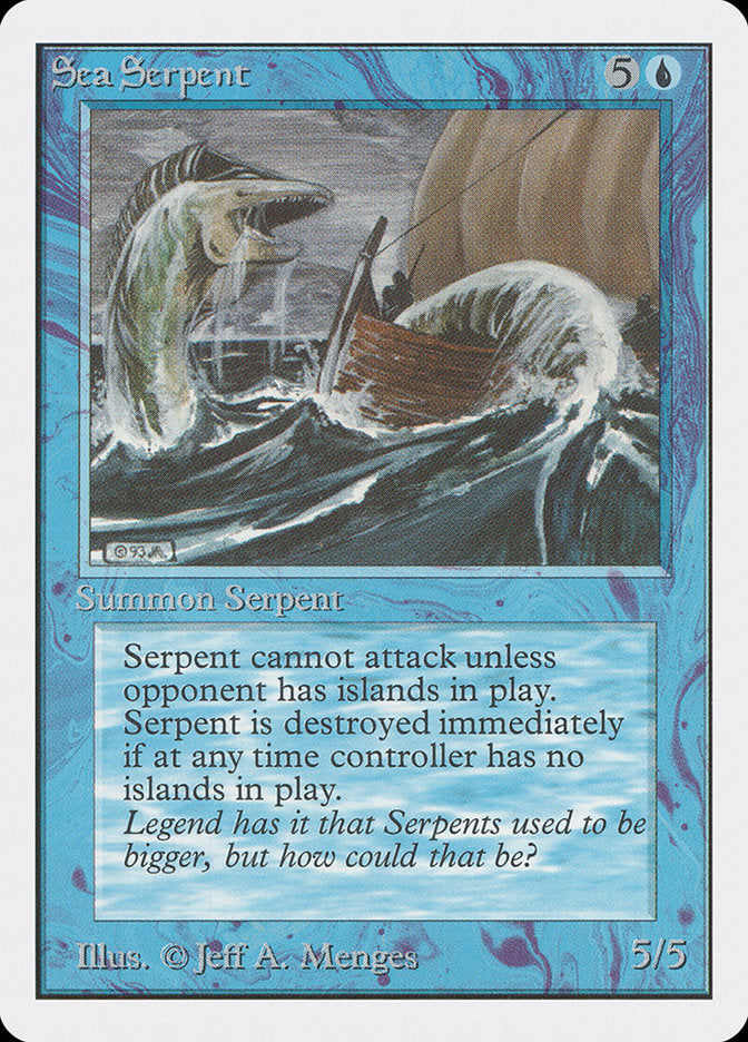 Sea Serpent (77) [Unlimited Edition] | Odin's Place