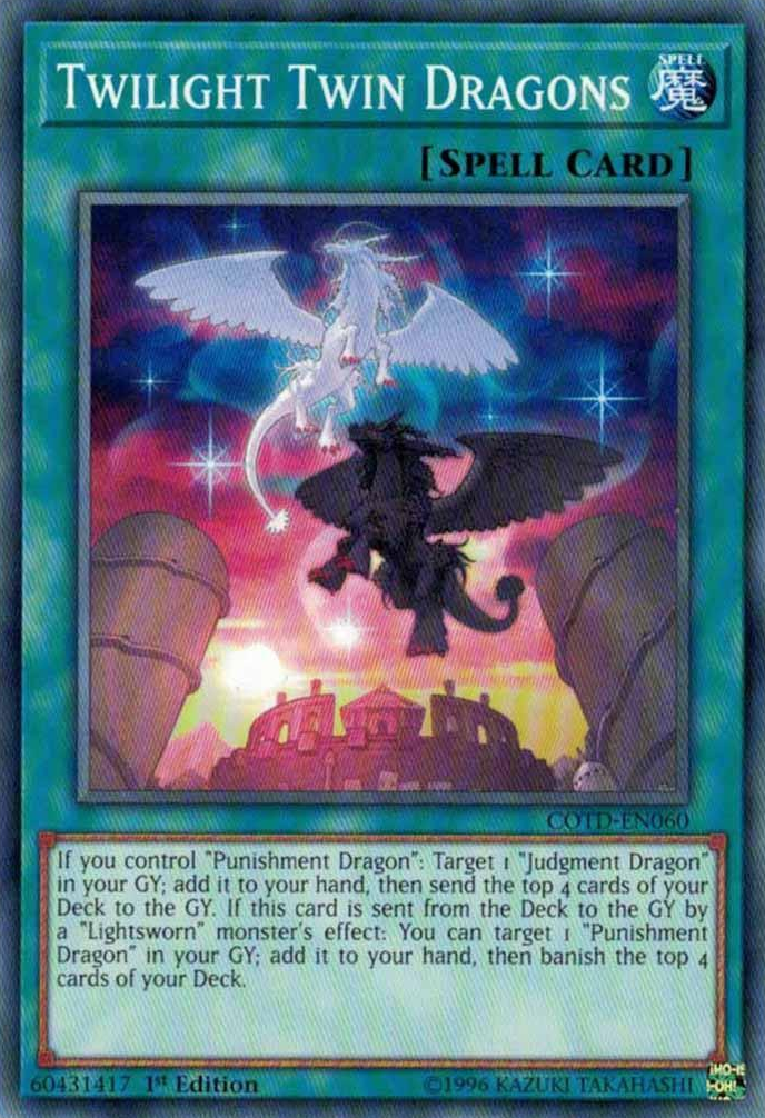 Twilight Twin Dragons [COTD-EN060] Common | Odin's Place