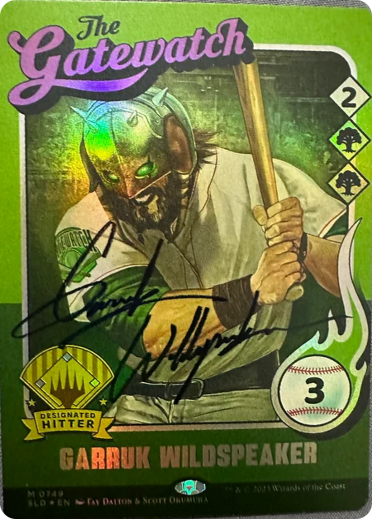 Garruk Wildspeaker (749) (Autographed) [Secret Lair Drop Series] | Odin's Place