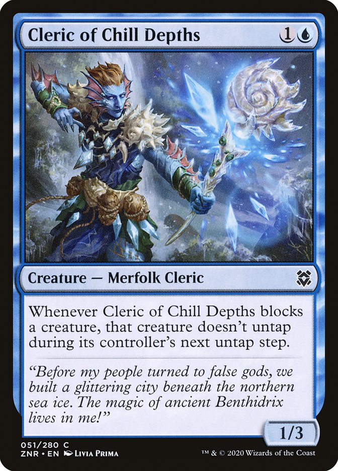 Cleric of Chill Depths [Zendikar Rising] | Odin's Place