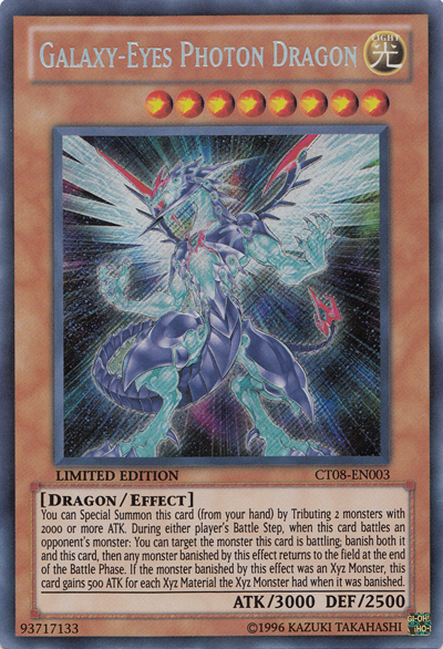 Galaxy-Eyes Photon Dragon [CT08-EN003] Secret Rare | Odin's Place