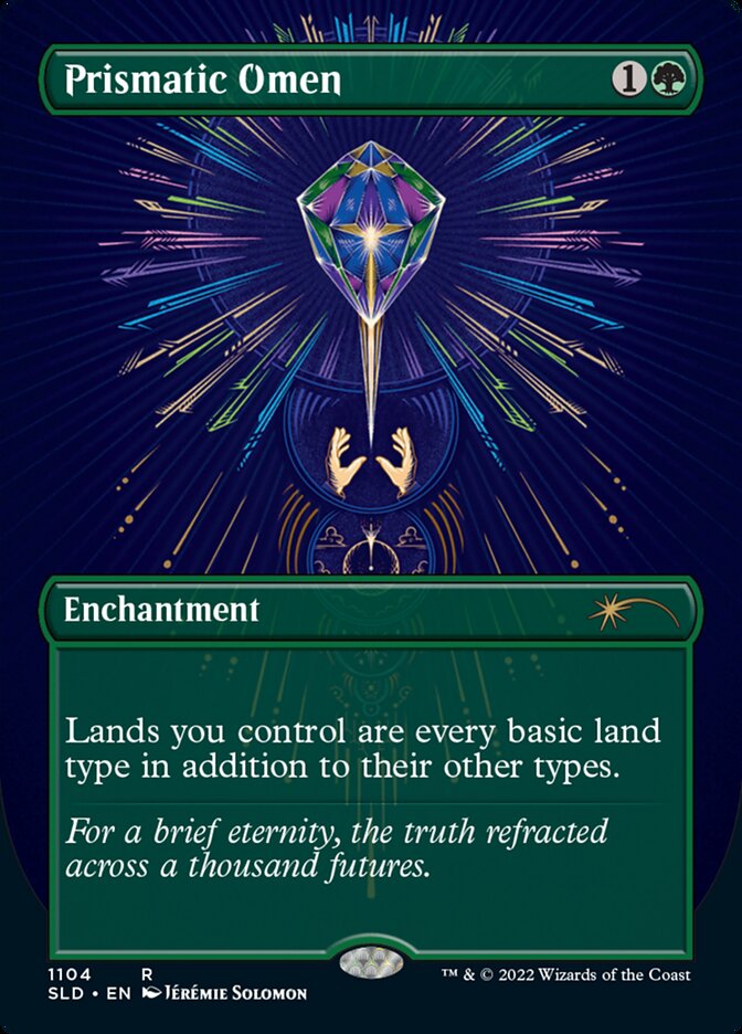 Prismatic Omen (Borderless) [Secret Lair Drop Series] | Odin's Place