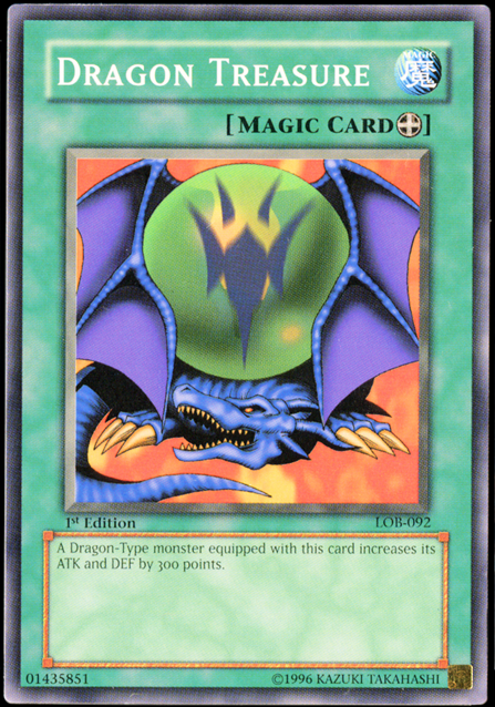 Dragon Treasure [LOB-092] Common | Odin's Place