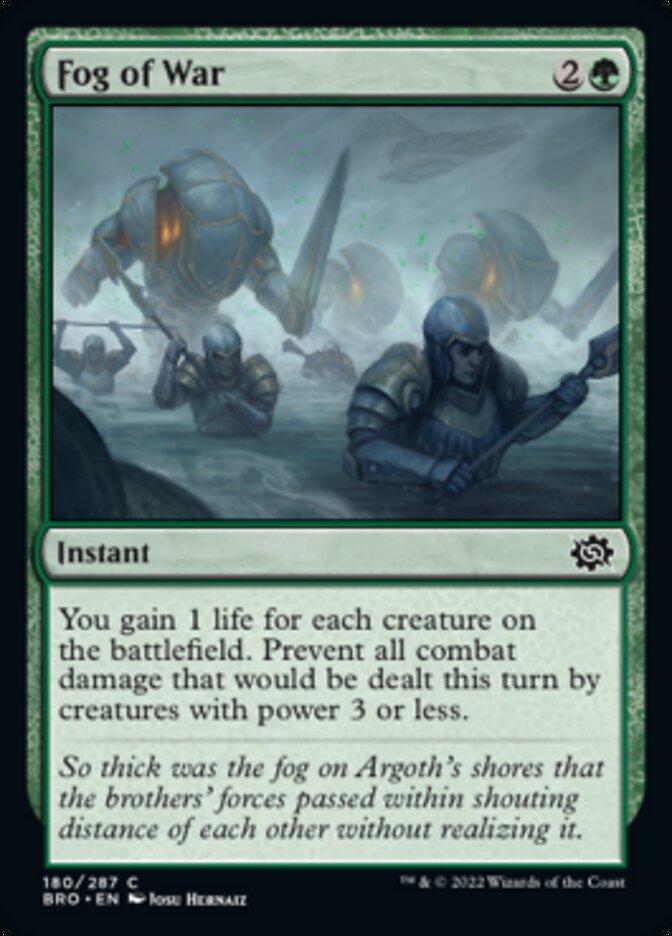 Fog of War [The Brothers' War] | Odin's Place