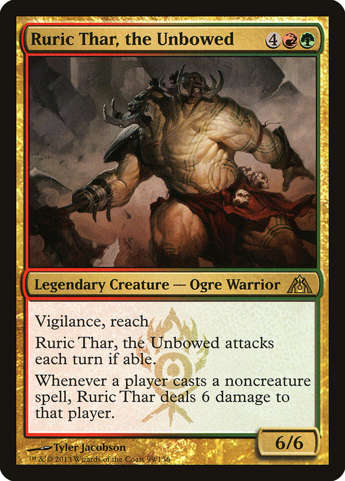 Ruric Thar, the Unbowed (99) [Dragon's Maze] | Odin's Place
