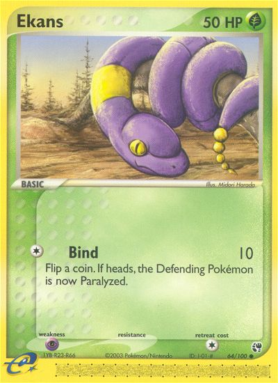 Ekans (64/100) [EX: Sandstorm] | Odin's Place