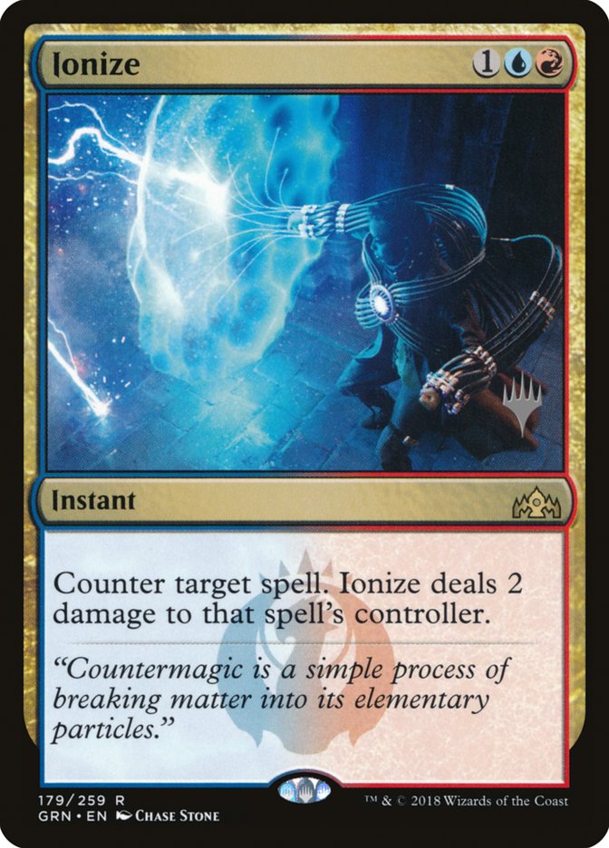 Ionize (Promo Pack) [Guilds of Ravnica Promos] | Odin's Place