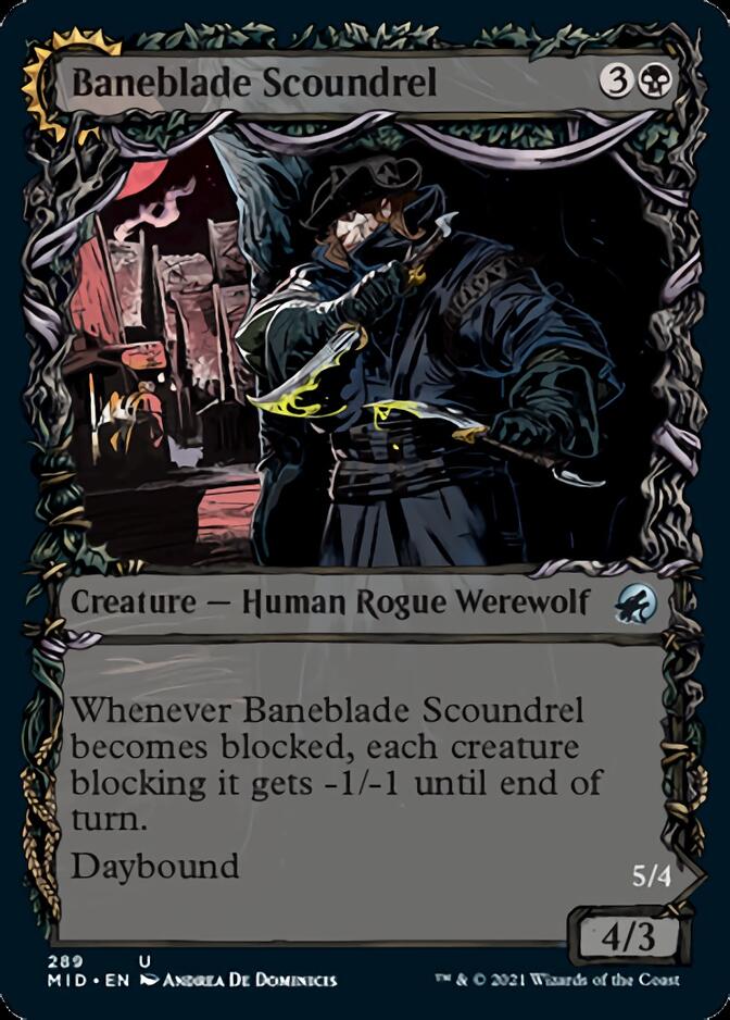 Baneblade Scoundrel // Baneclaw Marauder (Showcase Equinox) [Innistrad: Midnight Hunt] | Odin's Place