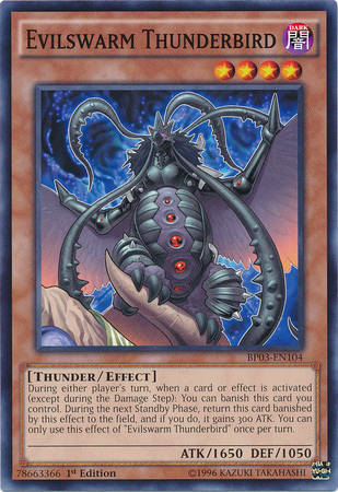 Evilswarm Thunderbird [BP03-EN104] Common | Odin's Place
